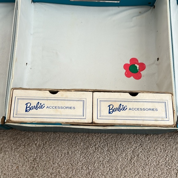 60’s Barbie & Skipper Carry Case 1964 from my childhood collection - Picture 6 of 15